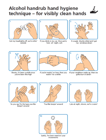 download poster for hand washing with gel