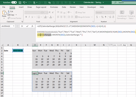 LET Function in MS Excel