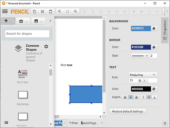 Cross Platform Open Source GUI Prototyping Tool