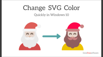 Quickly Change SVG Color on Windows 10 with Free SVG Color Editor