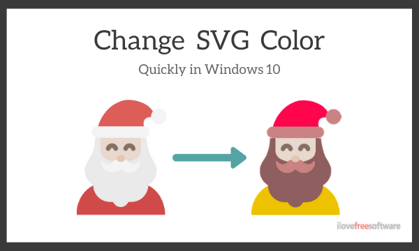 Quickly Change SVG Color on Windows 10 with Free SVG Color Editor