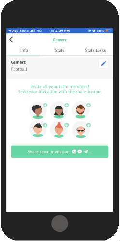 sports team attendance app