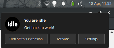 Chrome Inactivity Reminder to Alert After Specified Minutes of Inactivity