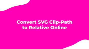 Convert SVG Clip-Path to Relative Online