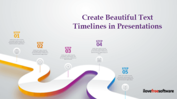 Create Beautiful Text Timelines in Presentations with PowerPoint Designer