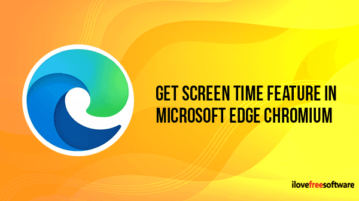 How to Get Screen Time Feature in Microsoft Edge Chromium