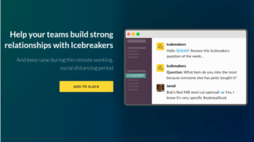 Icebreaker Slack app for Newly Joined team Members to Know them Better