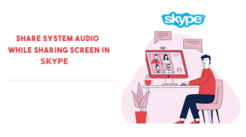 Share system audio in skype meetings