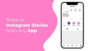 Share to Instagram Stories from any App