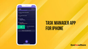 Task Manager App for iPhone