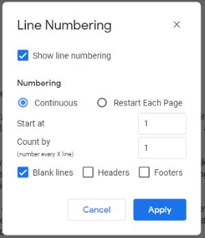add custom numbers to your documnets
