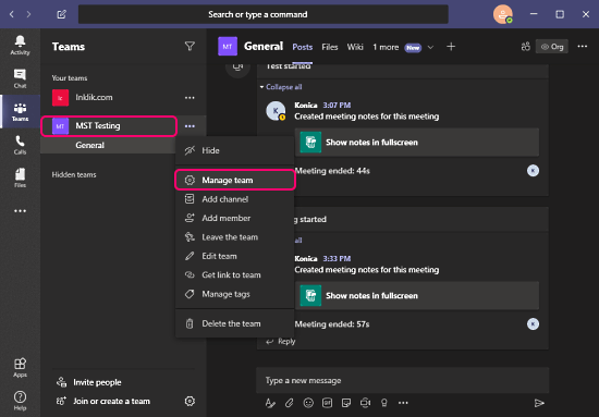 Disable Users from Deleting Sent Message in Microsoft Teams1