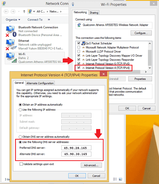 nex dns on Windows