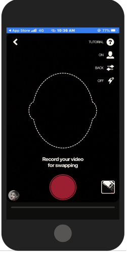 record your video to proceed