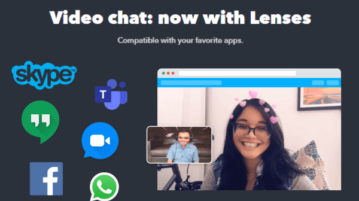 How to Use Snapchat Filters on Zoom, Skype, MS Teams, Facebook?