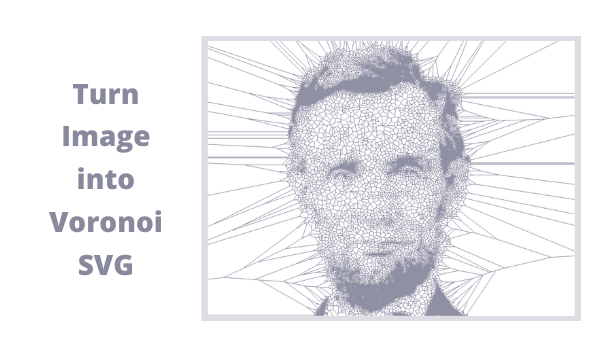 How to Turn an image into a voronoi SVG?