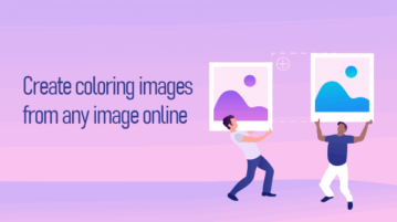 Create Colouring images from Pictures Online