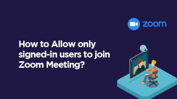 Allow Signed-in Users to join Zoom Meeting