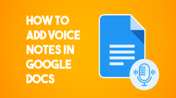 How to Add Voice Notes with Transcript to Google Docs?