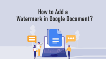 Add watermark in Google Documents