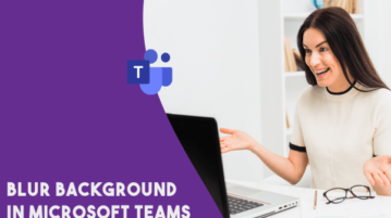 How to Blue Background in Microsoft Teams?