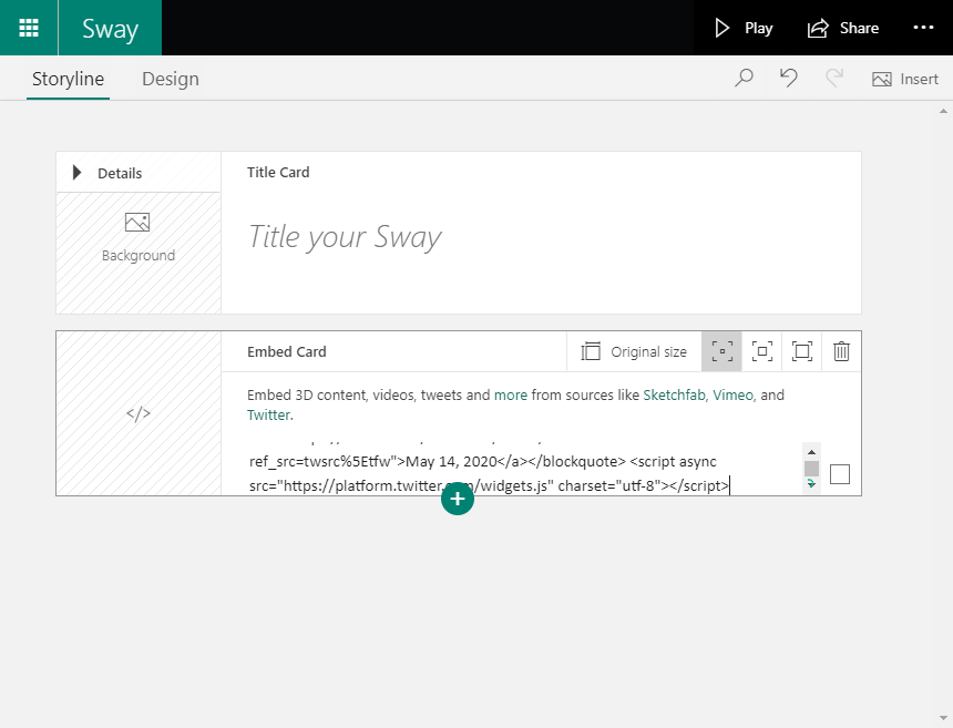 add content in sway