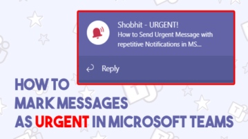 How to Add Alert Notifications to MS Teams Message?
