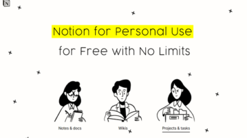 How to use Notion Personal for Free with No Limits?