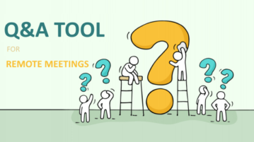 Free Live Q&A Tool for Remote Meetings: Just Ask