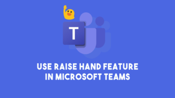 How to Use Raise Hand Feature in Microsoft Teams?