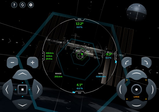 SpaceX ISS Docking Simulator