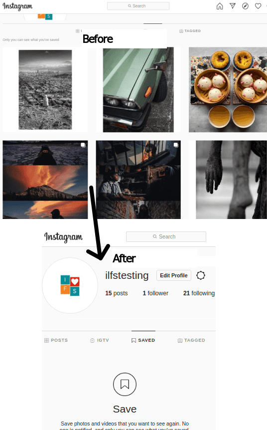 unsave all instagram saved posts