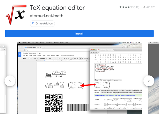 TeX Equation Editor