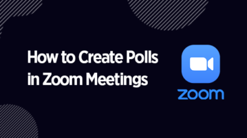 Create Polls in Zoom Meetings