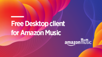 Free Desktop client for Amazon Music