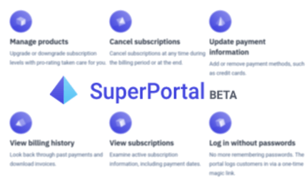Stripe Customer Portal Change Payment Method See Billing History