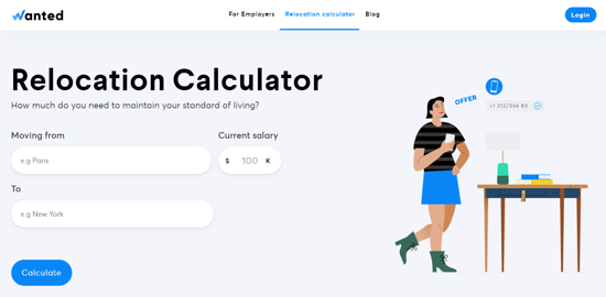 Relocation Cost Calculator