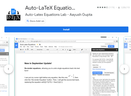 Auto-LaTex Equations