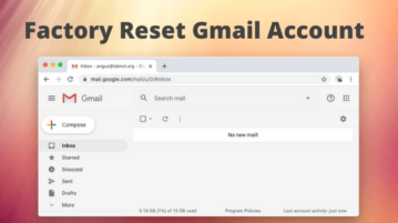 How to Factory Reset your Gmail Account using Google Scripts?