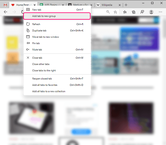 group tabs in edge