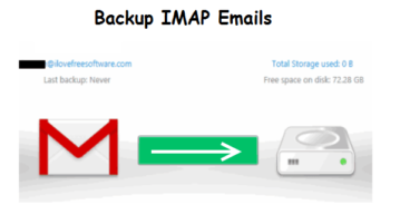 imap emails backup software