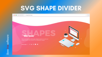 Create SVG Shape Dividers For Web Designs, Get HTML, CSS Code