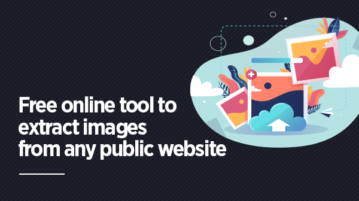 Free online tool to extract images from any public website