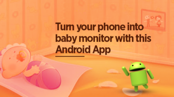 Turn your phone into baby monitor with this free application