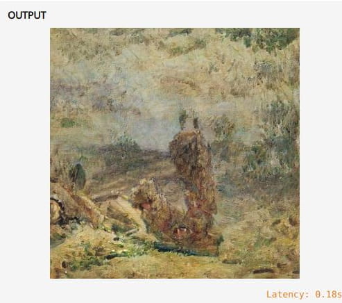 Paintings Generator to Create Paintings of Famous Painters by AI