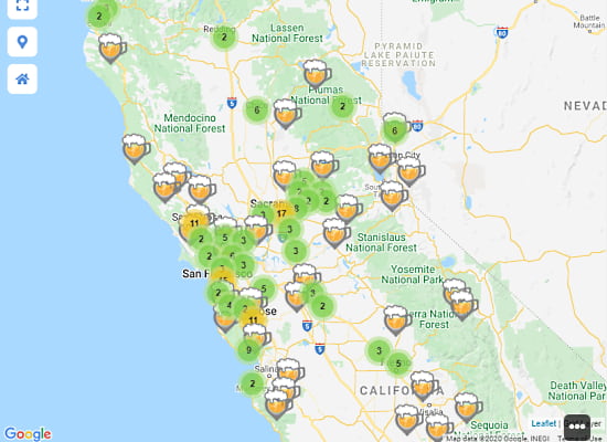 Explore Breweries, Taprooms, Bottle Shops with BeerMaps