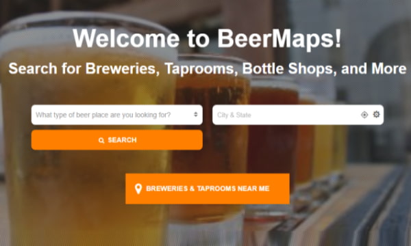 Search Local Craft Breweries, Taprooms, Bottle Shops with BeerMaps