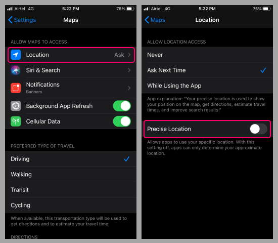 Precise Location Access for Any App in iOS 14