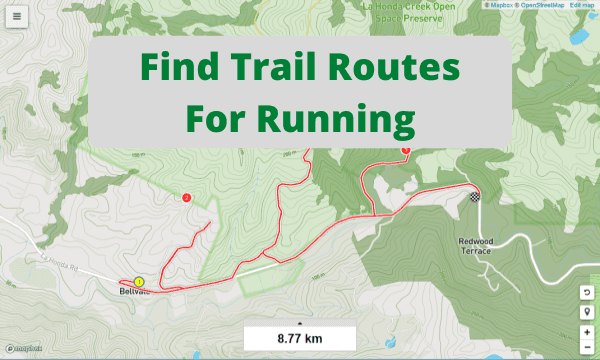 Find Trail Routes For Running Through Parks, Forests