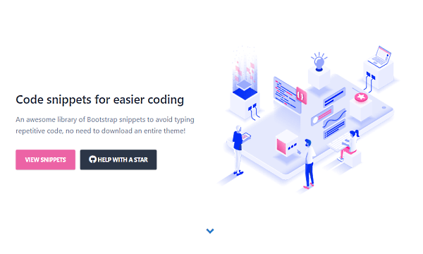 Free Bootstrap Code Snippets For Ready to Use Components
